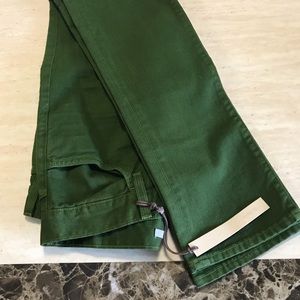 Vince Olive Slim Twill Denim Jeans USA Made!